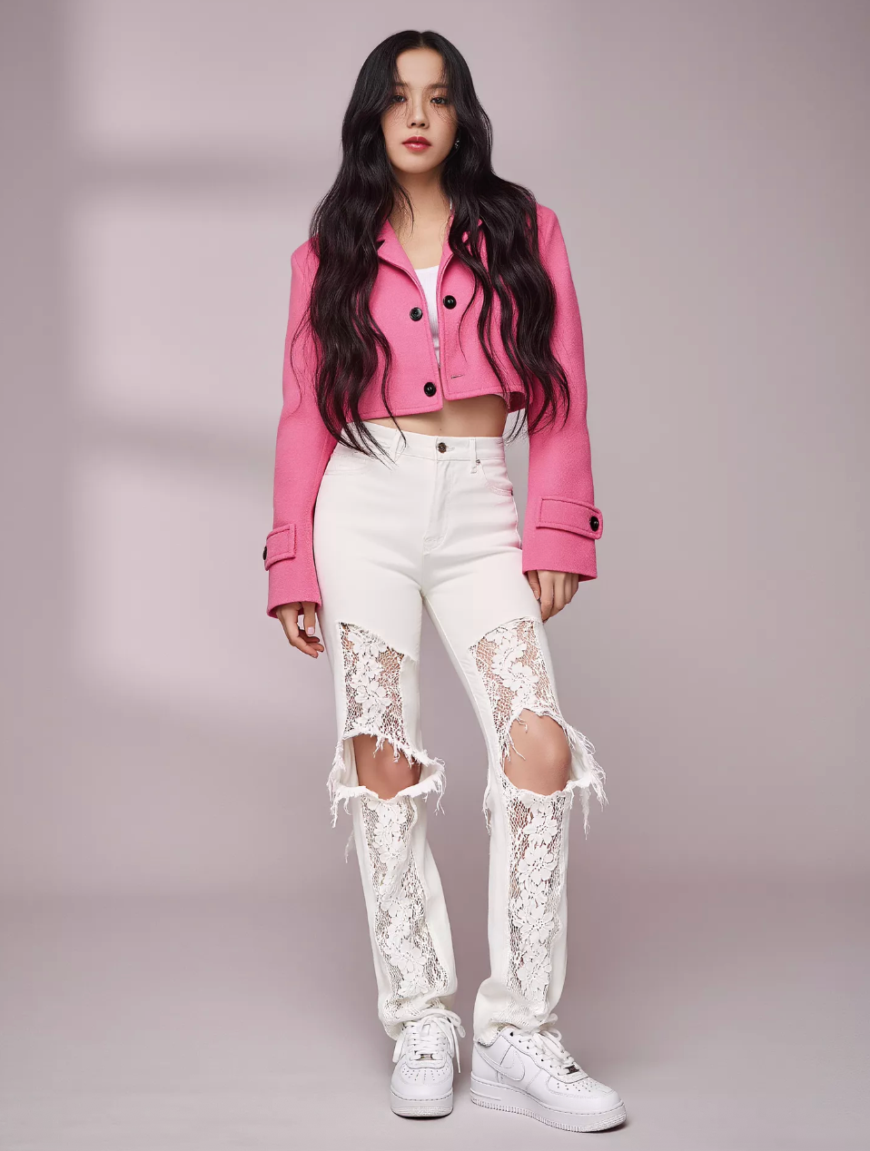 写实时尚摄影风格女装模特