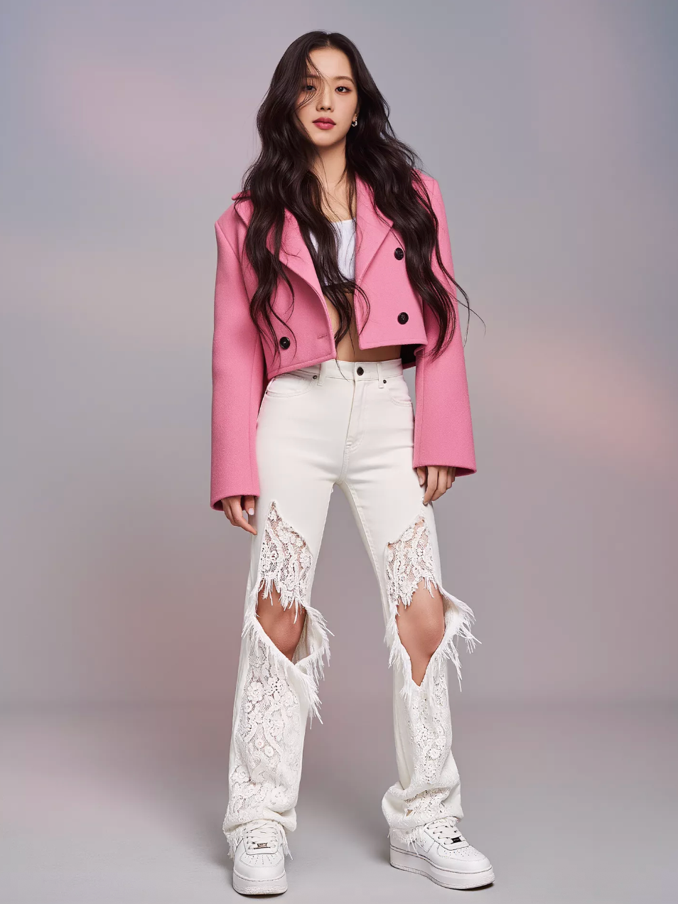 写实时尚摄影风格女装模特