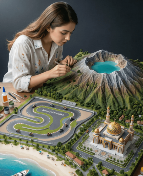 洛坤岛微缩艺术:超写实全景摄影