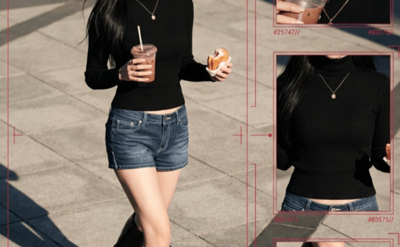 更新版日式 cyber-grunge 监视风格时尚编辑