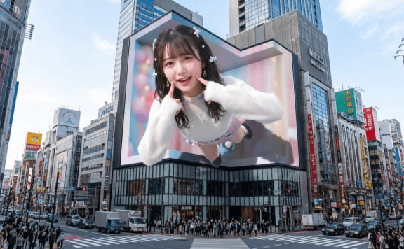 Nano Banana Pro：轻松实现巨大3D数字广告牌