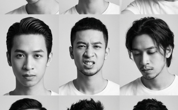 帅气逼人的男生海马体写真