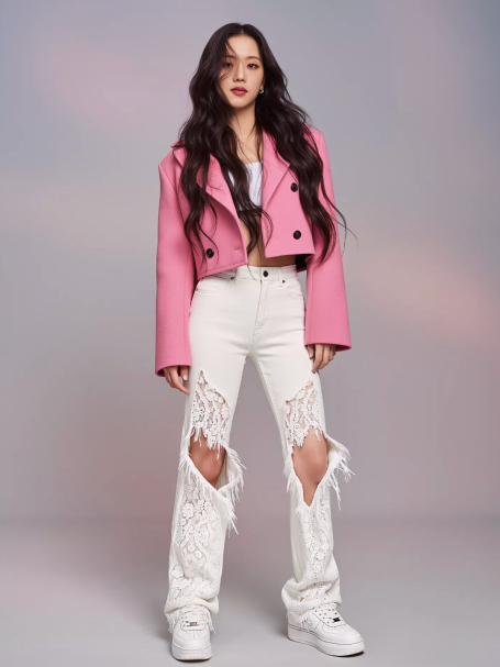 写实时尚摄影风格女装模特