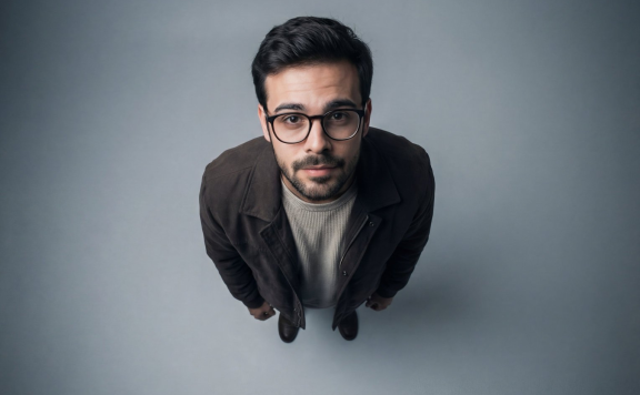 极简空间的向上凝视