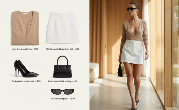 精致女装的服装时尚大片